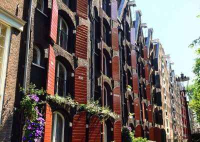 Mike's Tours houses in Amsterdam Prinseneiland