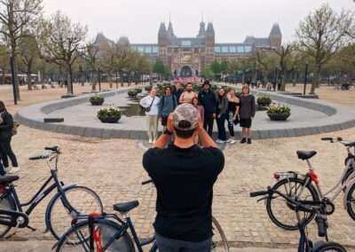 School and Student City Bike Tour Amsterdam